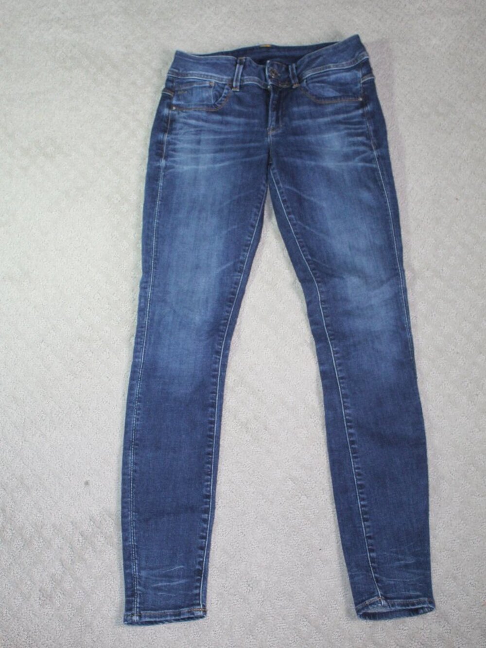 G Star Raw Size 28 Lynn Mid Skinny Dark Blue Jeans